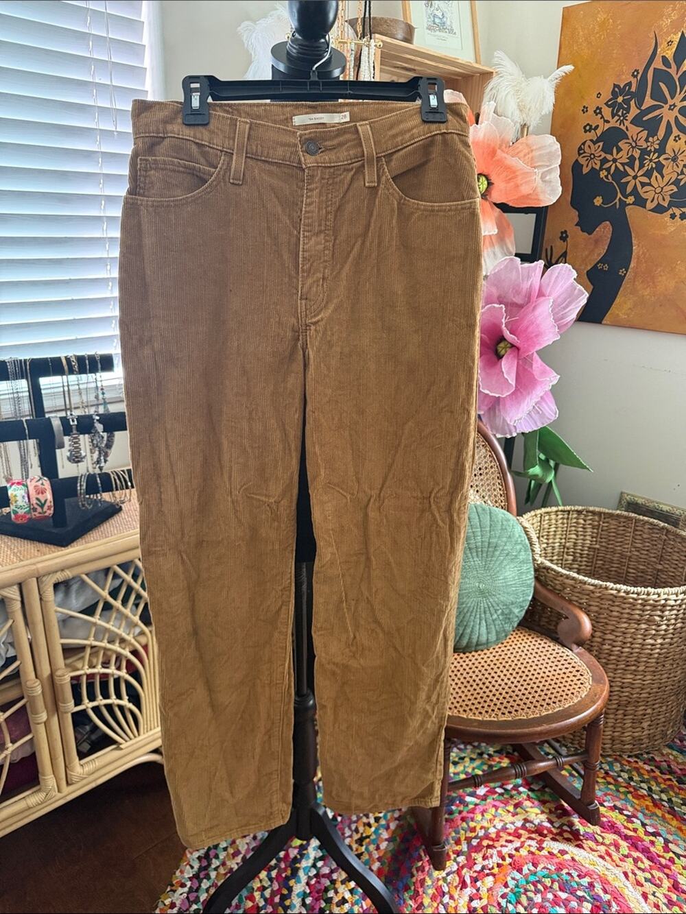 Levi’s Dijon 94 Baggy Corduroy Zip Fly Pants